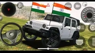 Modified Mahindra Thar Roxx Offroading 🔥 | Indian Cars Simulator 3D Driving Game 