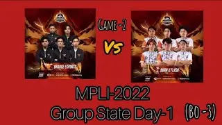 ORANGE VS BURN -Game (2) MPLI 2022 -Group state day(1)#Myanmar Casting#Caster Zay Zay -Bo(3)
