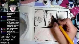 SPEEDLAPSE: [INKTOBER] Day 23: Juicy &hearts;