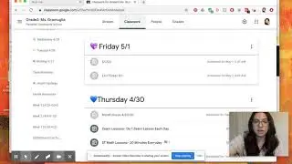 Daily Assignments on Google Classroom