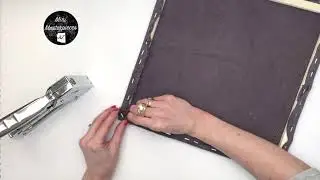 Stretching Monks Cloth On Wood Frame