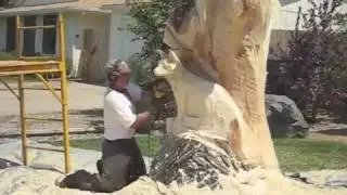 Bringing Wood to Life | Tree Carving By Lueb Popoff | Chainsaw Carving | America Got Talent