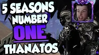 INSANE GAME RECLAIMING MY #1 THANATOS FOR HALF A DECADE! - Masters Ranked Duel - SMITE
