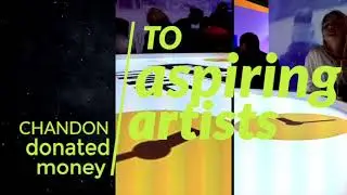 Projected Art Show (Sponsored by Chandon)