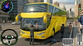 Offroad Coach Bus Driving 2024 - Real Uphill Bus Drive 3D Simulator - Android GamePlay