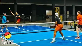 When 'Hit it Harder' Strategy Works in Pickleball Men's Doubles