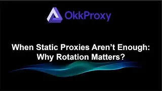 Why Static Proxies Fail for Web Scraping Use Rotating Residential Instead!