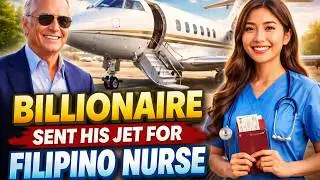 A Billionaire Sent His Jet Across the World for a Filipino🇵🇭 Nurse