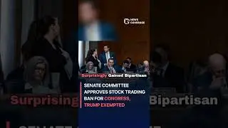 Senate Committee Approves Stock Trading Ban for Congress, Trump Exempted #politics