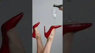 heel height 10 cm natural leather