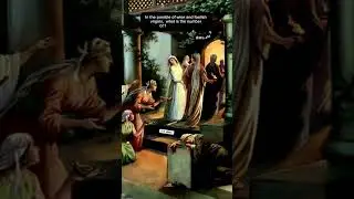 In the parable of wise and foolish virgins, what is the number of foolish virgins?