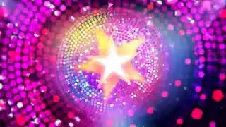 Motion Background for Led Display - Star