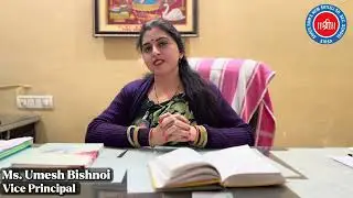 Vice Principal Introduction | Vision & Mission of Our School | Vision for Students&rsquo; Success