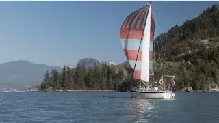 Squamish Sailing in the Howe Sound, BC with @squamishsailingventures107 October 2022
