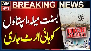 Basant Festival: Punjab Health Department Puts 13 Lahore Hospitals on High Alert
