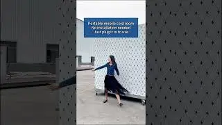 #coldroom Portable mobile cold storage. No installation needed.