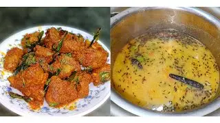 World Famous Hyderabadi Tur Ki Khatti Dal Aur Kadak Tala Hova Mutton