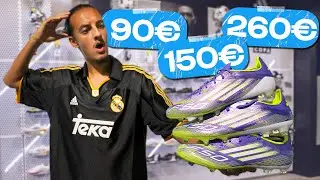 Quelles sont les DIFFÉRENCES entre ces GAMMES de crampons chez Adidas F50 ?