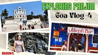 We found a stupid waterfall with half naked uncles😭 Goa vlog (Panjim)