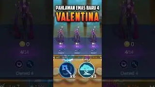 NEW 4 GOLD HERO VALENTINA MAGIC CHESS GO GO | COMMANDER VALE NEW TRICK