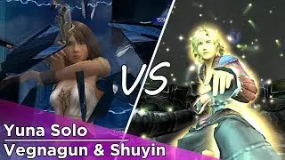 FINAL BOSS! Final Fantasy X-2 HD Remaster - Yuna Solo 41 - Vegnagun and Shuyin