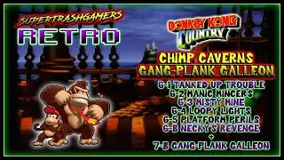 Retro Series  Donkey Kong Country  Chimp Caverns all levels +Finale and a Giveaway! (Pre Recorded)