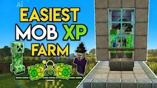 Minecraft XP farm for bedrock and java full guide!