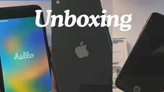 IPhone SE 3 GEN Unboxing + Accessories (with timestamps)