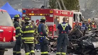 FATAL FIRE LEAVES A FIREFIGHTER DEAD IN SPRING VALLEY NY