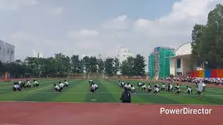 Yoga # GIIS whitefield Bangalore  # sports day # drill # Trending  # viral