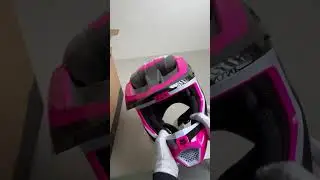 Шлем Fox V1 #poizon #unboxing #foxracing #helmet