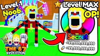 Unlocking NEW MAX WORLD CLOWN in 67 Evolution!