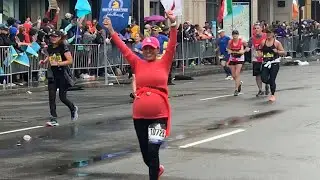 L.A. woman finishes marathon while 8 months pregnant | ABC7