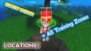 SECRET CHEST + ALL TRAINING ZONES LOCATION IN SUPER EVOLUTION [BETA] - Roblox