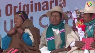 Entrega de Credenciales Autogobierno Indígena de Uru Chipaya