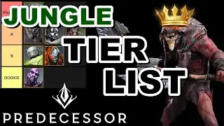 Predecessor Jungle Tier List - Week 2- Predecessor tier list