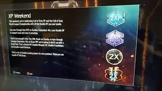 Black Ops 3 CWL Double Everything Weekend (2x Cryptokeys, Divinium, XP, Weapon XP)