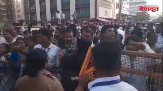 Nashik MC Election Result : प्रभाग क्रमांक ३० मध्ये गोंधळ; खुर्च्या फेकल्या, पोलिसांचा हस्तक्षेप
