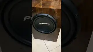 12&rdquo; pioneer subwoofer #subwoofer #amplifier