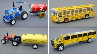 You Won&rsquo;t Believe These Vehicles Are Made from Matchboxes 🤯🚜🚌