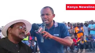 UMEKUA KWA UONGOZI FOR MORE THAN 40YRS NA HAUSAIDII WATU WETU! Nzioka Maingi jumps on Kalonzo's neck
