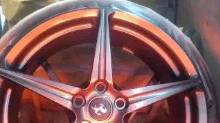 Ferrari 458 wheel repair
