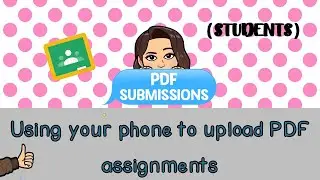 Google Classroom built in Scanner