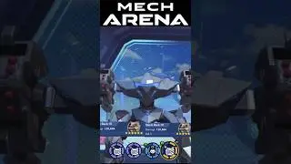 Panther + Dual Storm Rack 10 🤯 | Mech Arena | #mecharena #teammech #mecharenaofficial #panther #edit