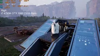 Star Atlas ShowRoom - V 0.009. Epic Games. Benchmark FPS TEST i74790K/Gtx1080 