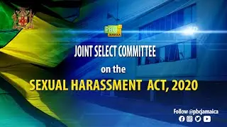 Joint Select Committee on The Sexual Harassment Act 2020 - May 28, 2021