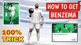 How To Get K. BENZEMA From POTW Worldwide Box Draw | Pes 2021 Mobile |