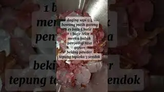 cara membuat pentol daging sapi dengan chopper #cooking #fypyoutube #fypシ゚viral #belajarmasakyuk