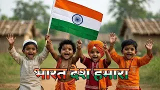 Bharat Desh Humara | Patriotic Rhyme for Kids | Republic Day & Independence Day Special Song 🇮🇳