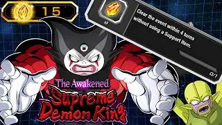 CLEAR IN 4 TURNS! How to Clear All Missions! Awakened Supreme Demon King Event Guide | Dokkan Battle